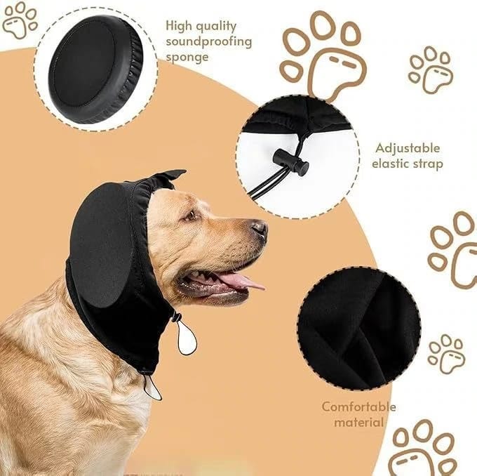 Dog Noise-Reduction Ear Cover