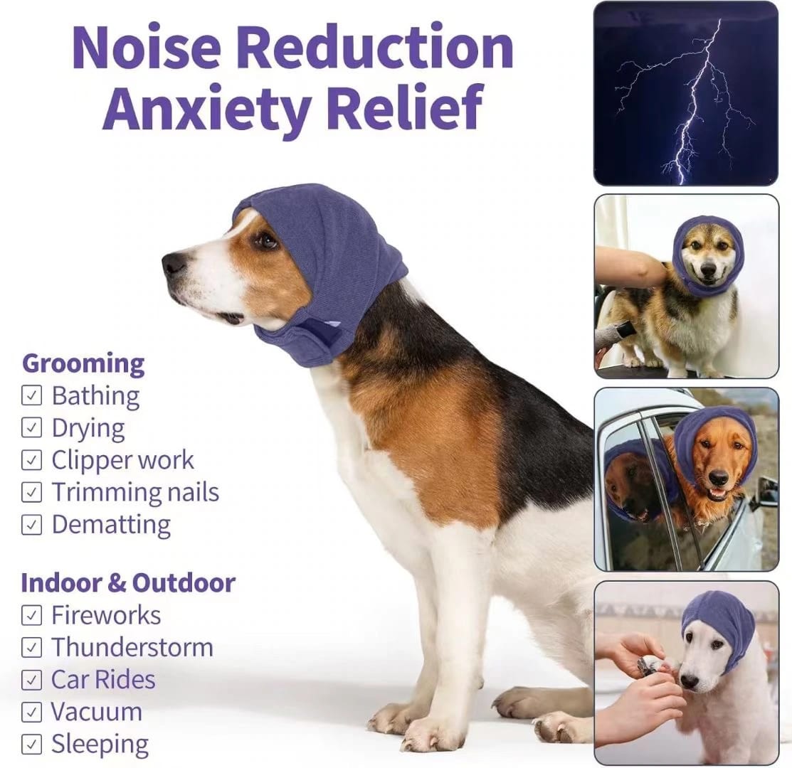Dog Noise-Reduction Ear Cover