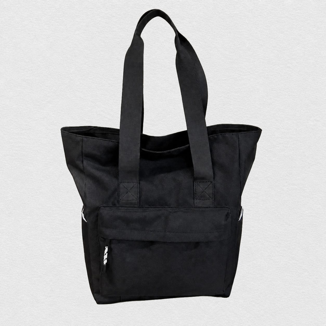 Black Jacquard Utility Tote