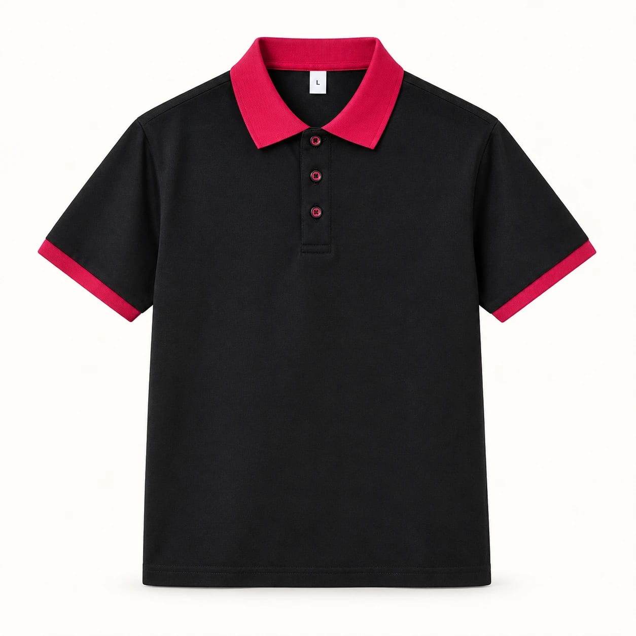 one black short sleeve T-shirt