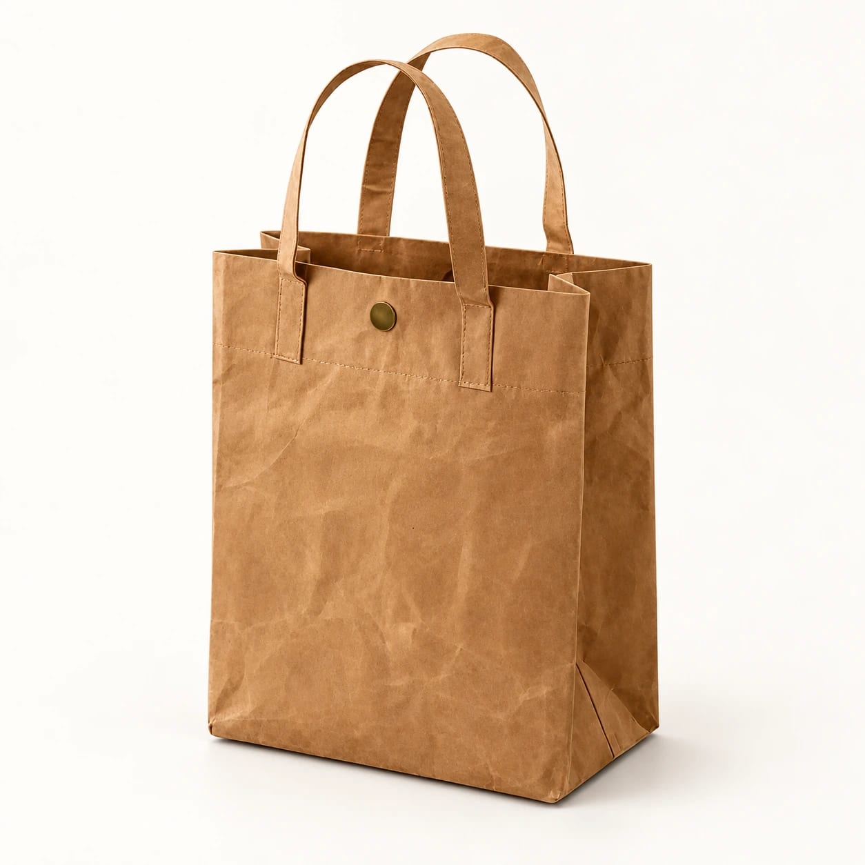 Kraft Flat-Handle Bag